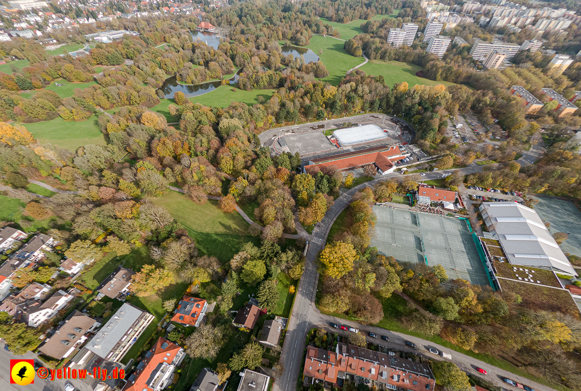 03.11.2022 -  Ostparksee mit Umgebung in Neuperlach